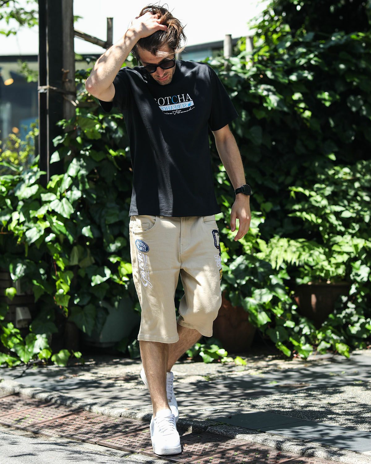 ブラック：183cm/70kg(Lサイズ着用)