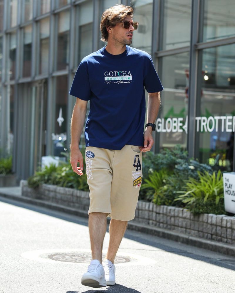 ネイビー：183cm/70kg(Lサイズ着用)