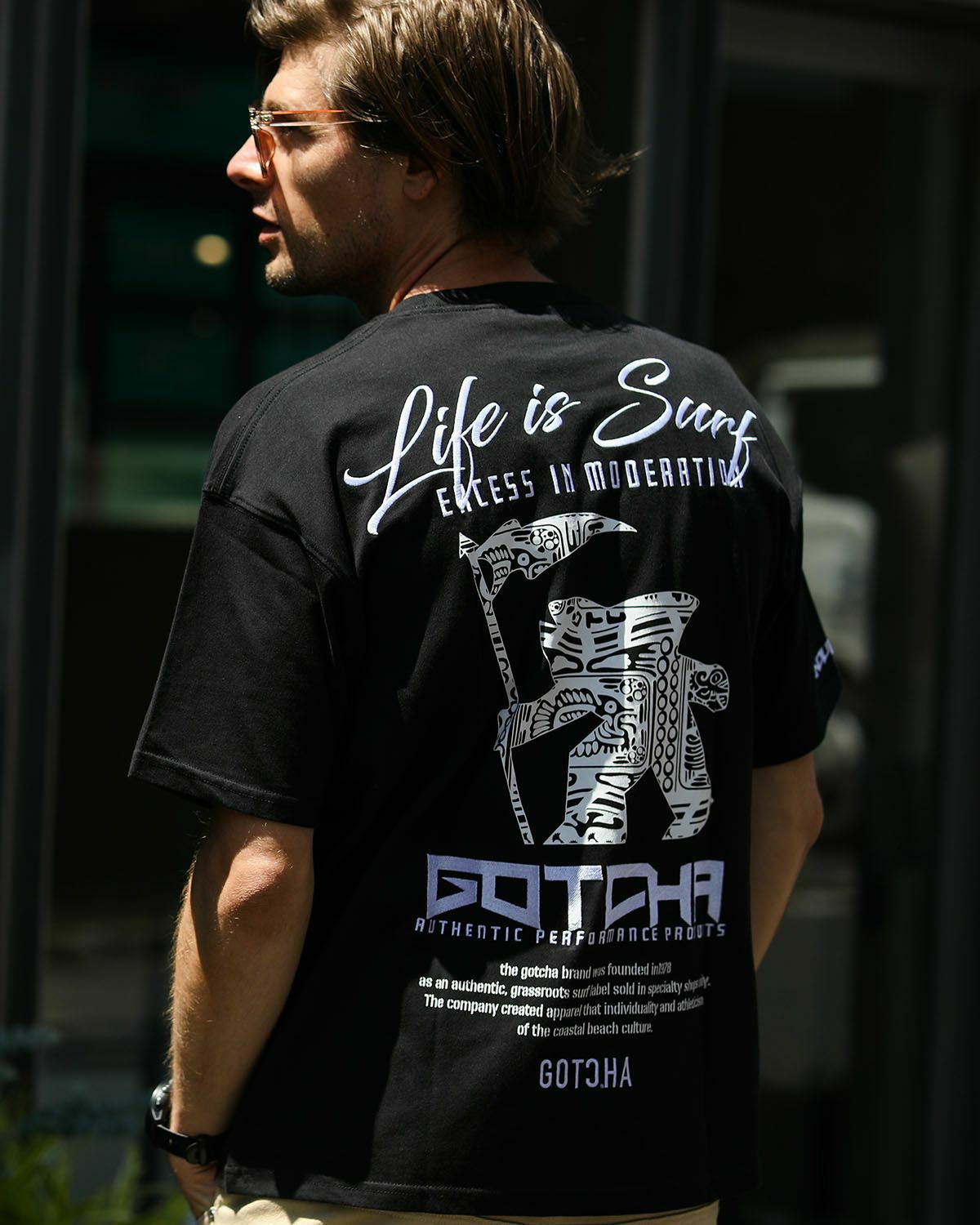 ブラック：183cm/70kg(Lサイズ着用)