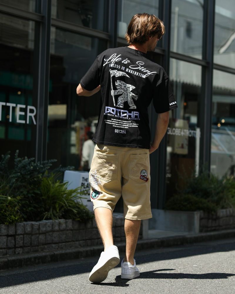 ブラック：183cm/70kg(Lサイズ着用)