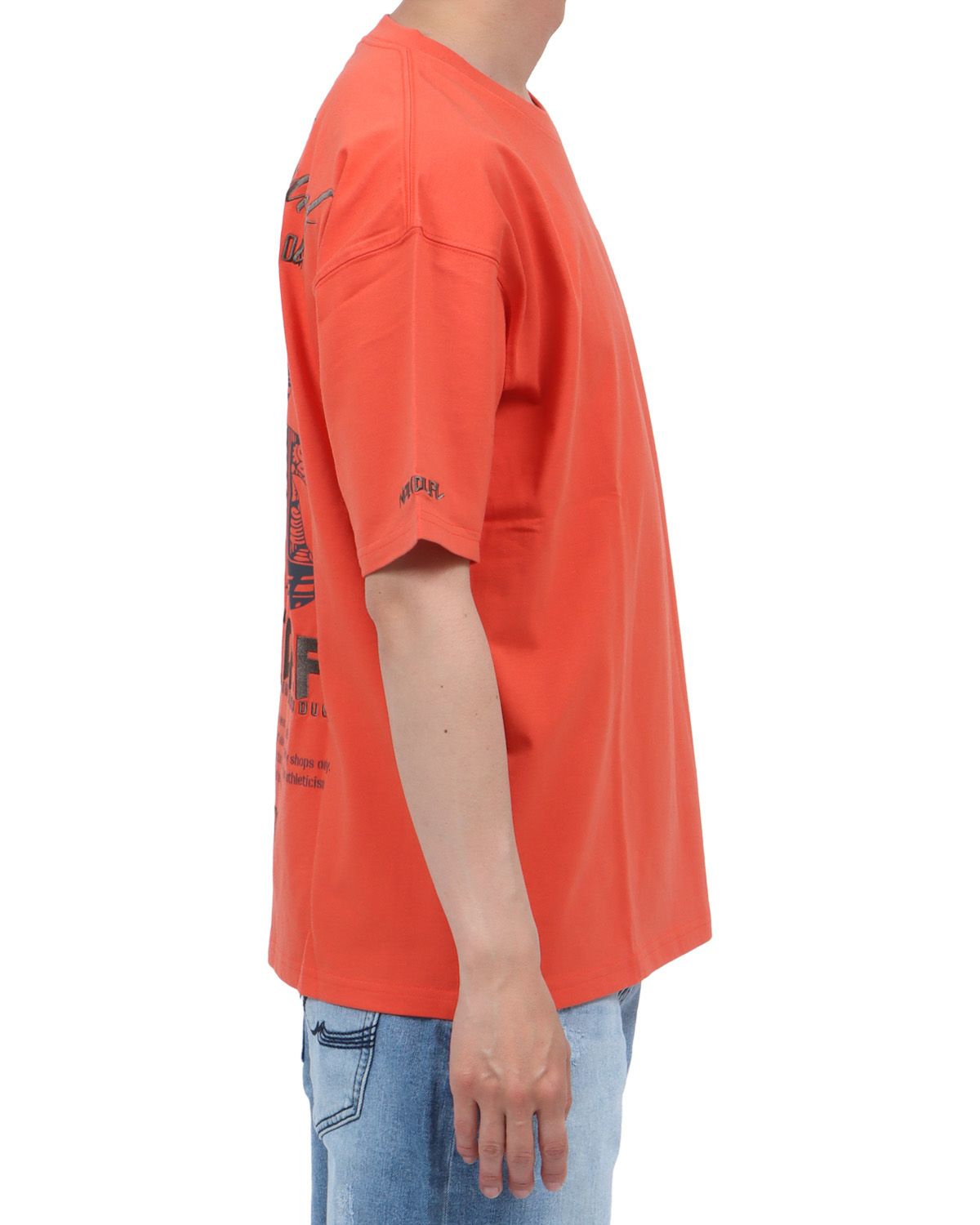 オレンジ：174cm62kg(Lサイズ着用)