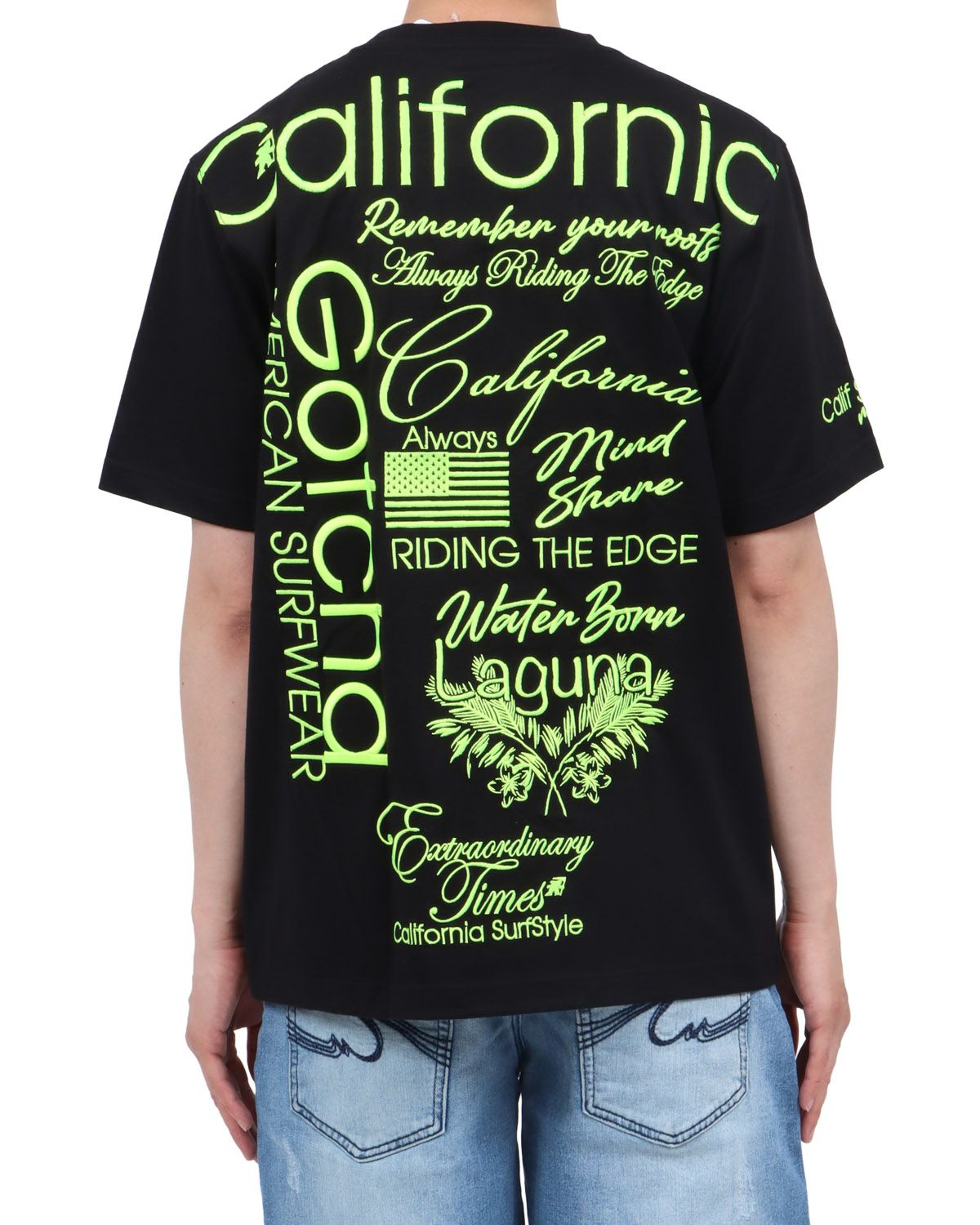 イエロー：174cm62kg(Lサイズ着用)