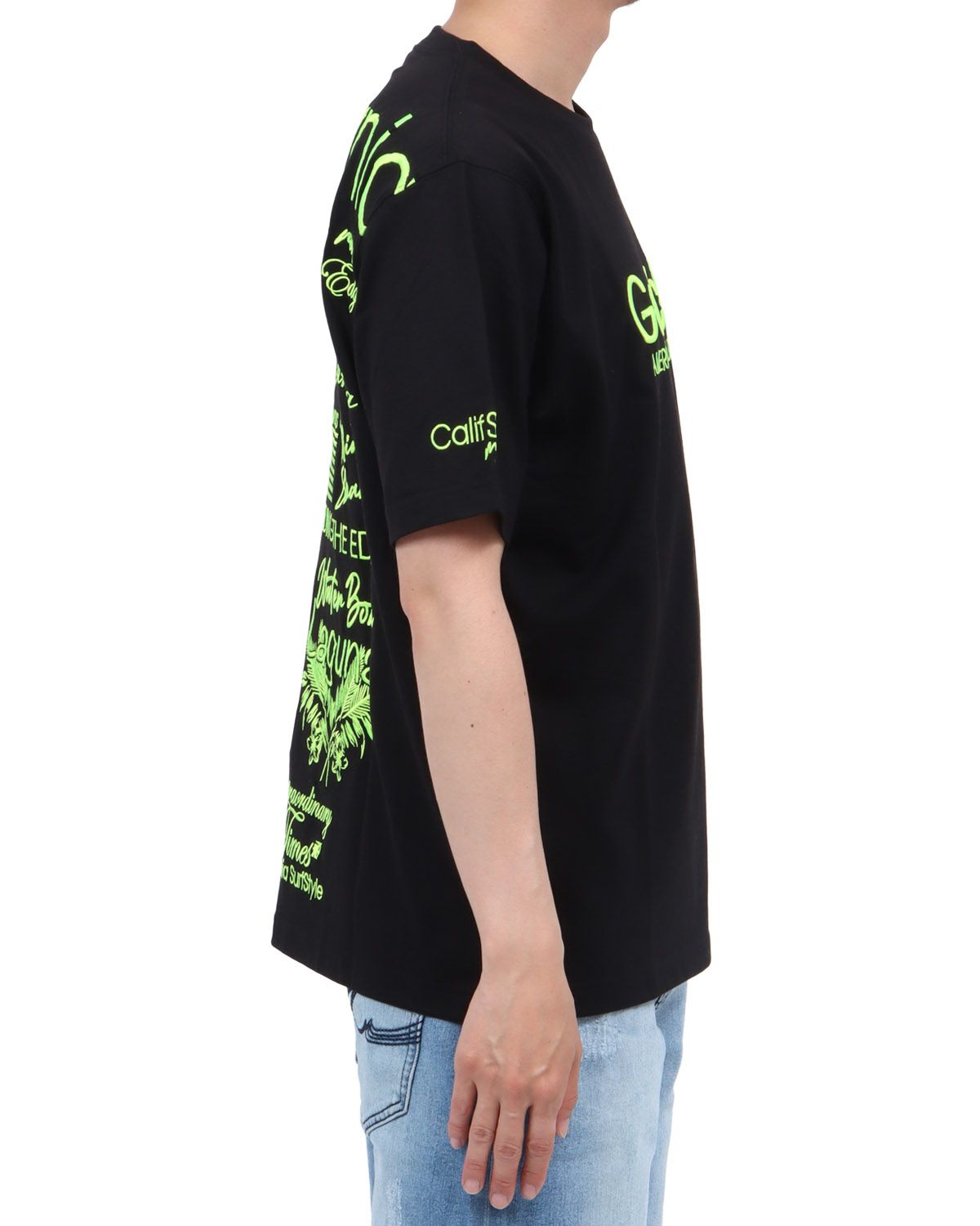 イエロー：174cm62kg(Lサイズ着用)