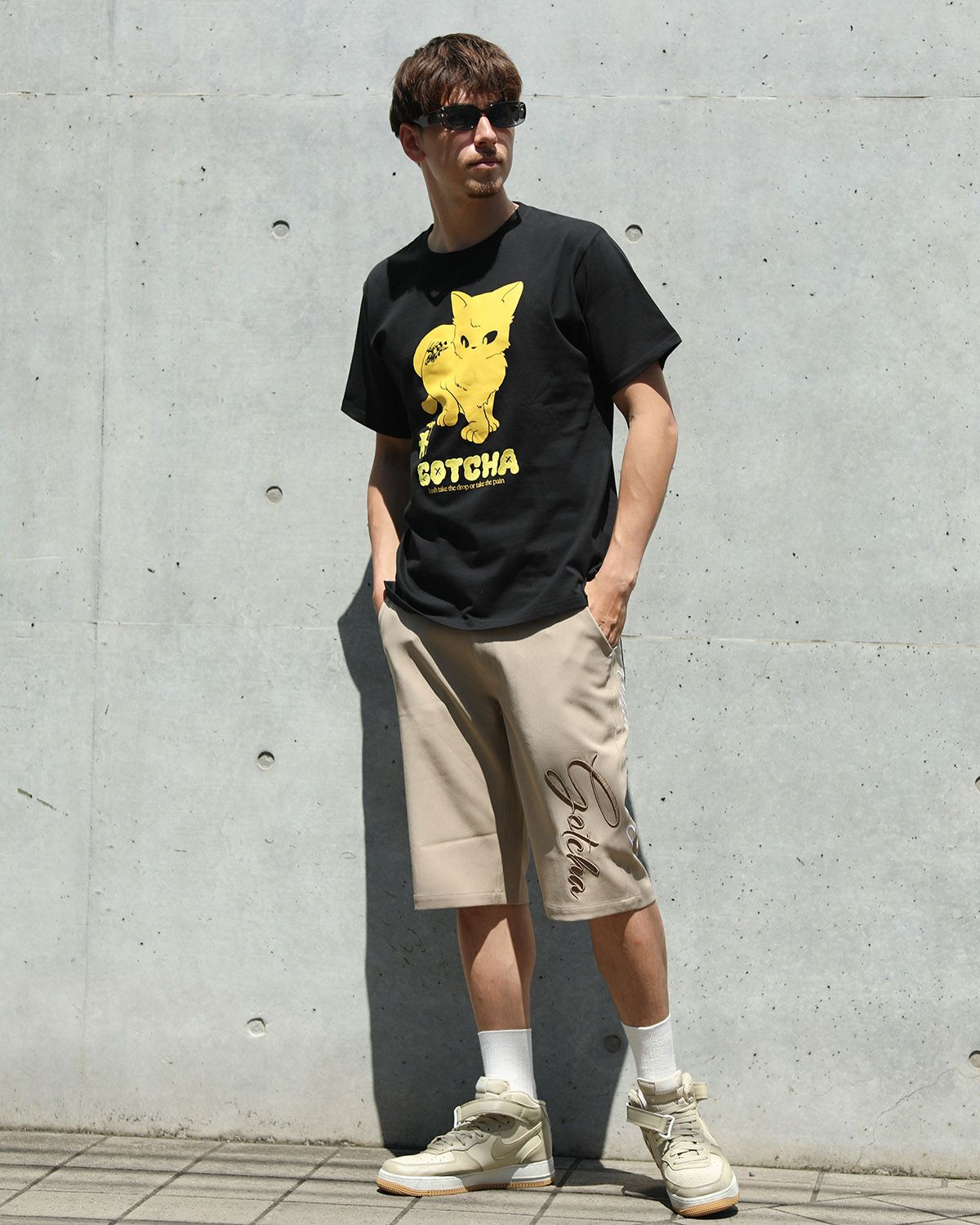 ブラック：180cm/70kg(Lサイズ着用)