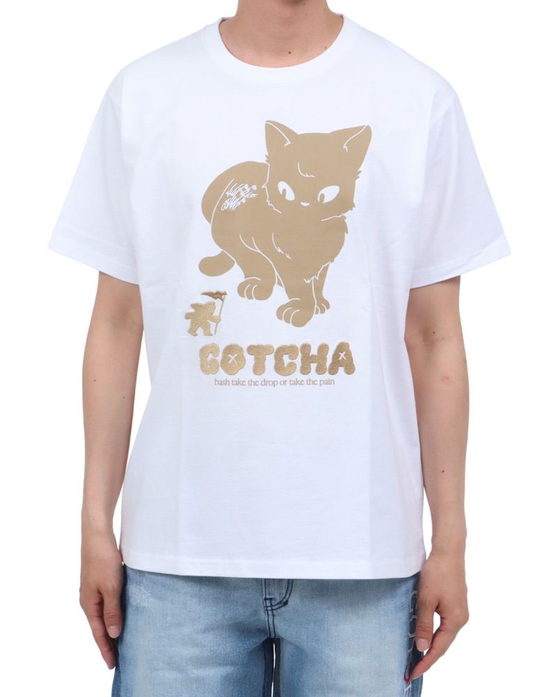 ベージュ：174cm62kg(Lサイズ着用)