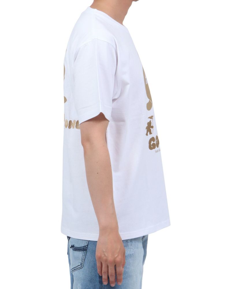 ベージュ：174cm62kg(Lサイズ着用)