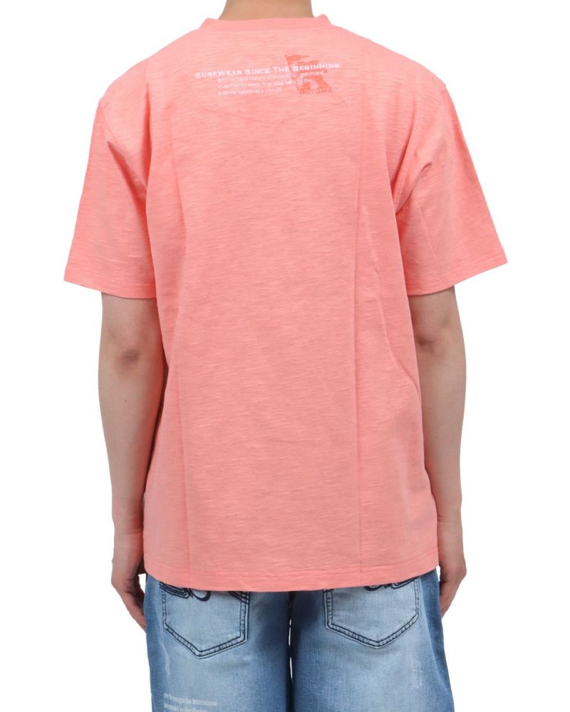 サーモンピンク：174cm62kg(Lサイズ着用)