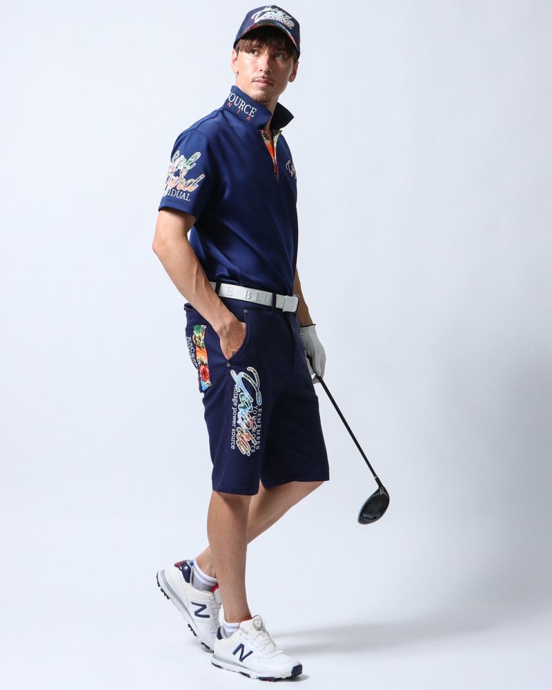 ネイビー：180cm/70kg(Lサイズ着用)