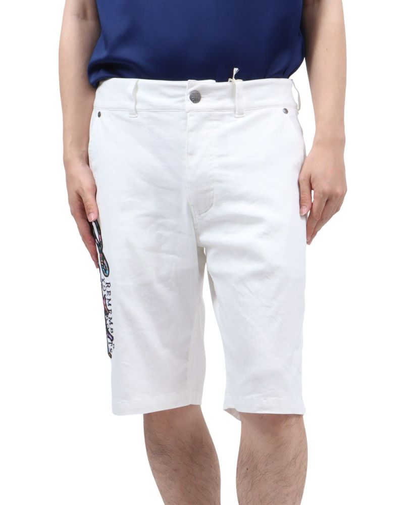 GOTCHA GOLF] ストレッチ ボタニカル ロゴ ショーツ | PEET