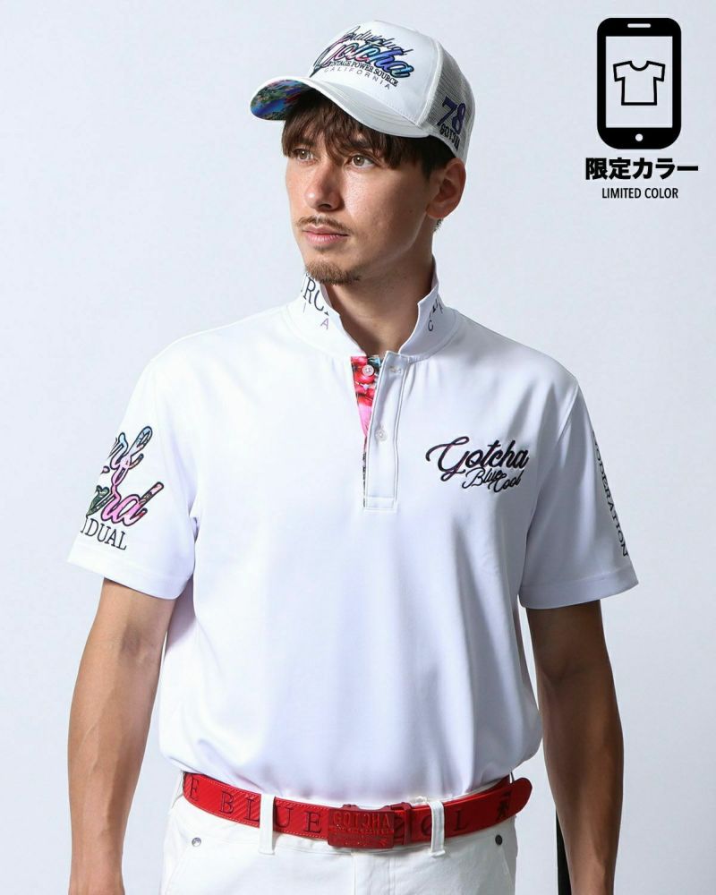 GOTCHA GOLF] ボタニカル ロゴ ポロシャツ | PEET ONLINE STORE