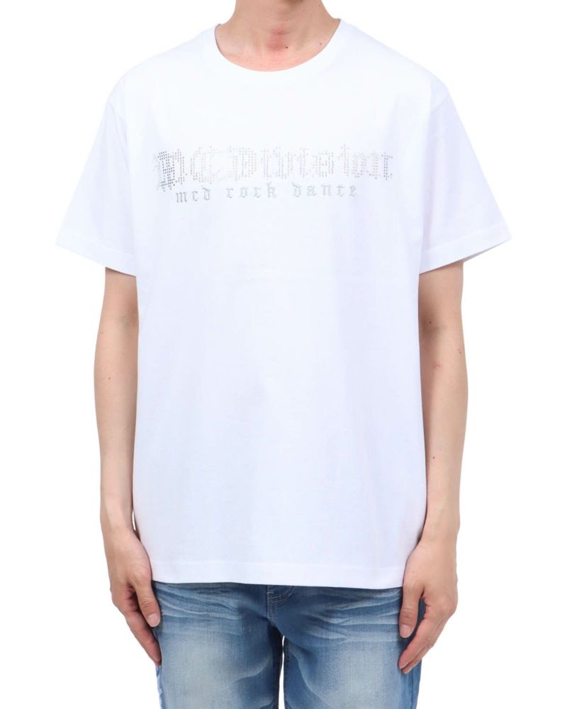 ホワイト：174cm62kg(Lサイズ着用)