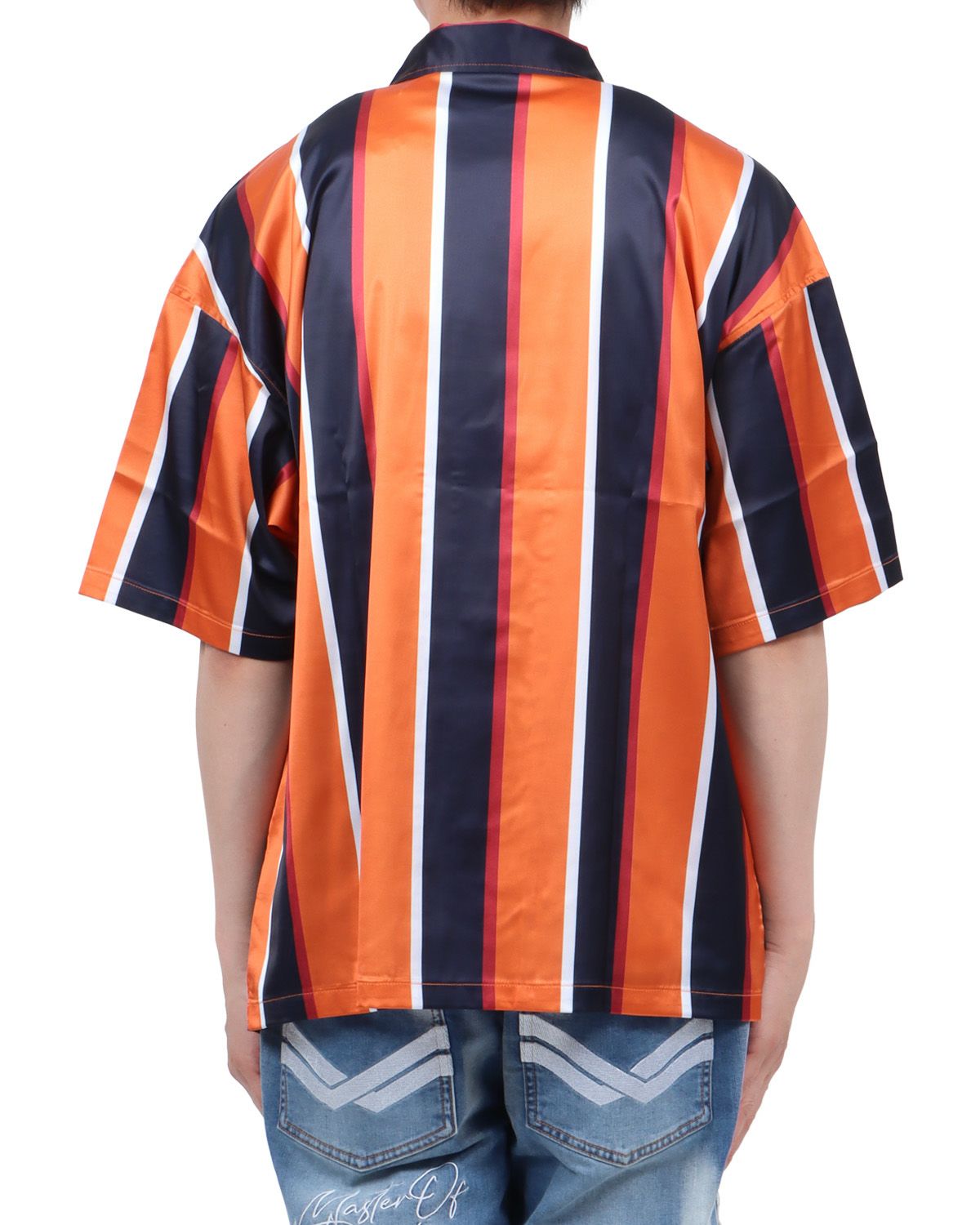 オレンジ：174cm62kg(Lサイズ着用)