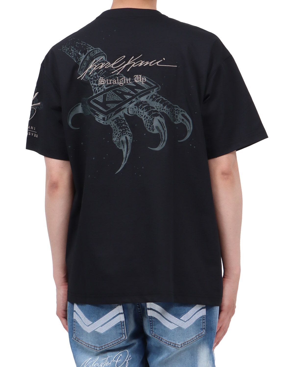 ブラック：174cm62kg(Lサイズ着用)