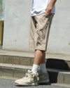 ベージュ：180cm/70kg(Lサイズ着用)