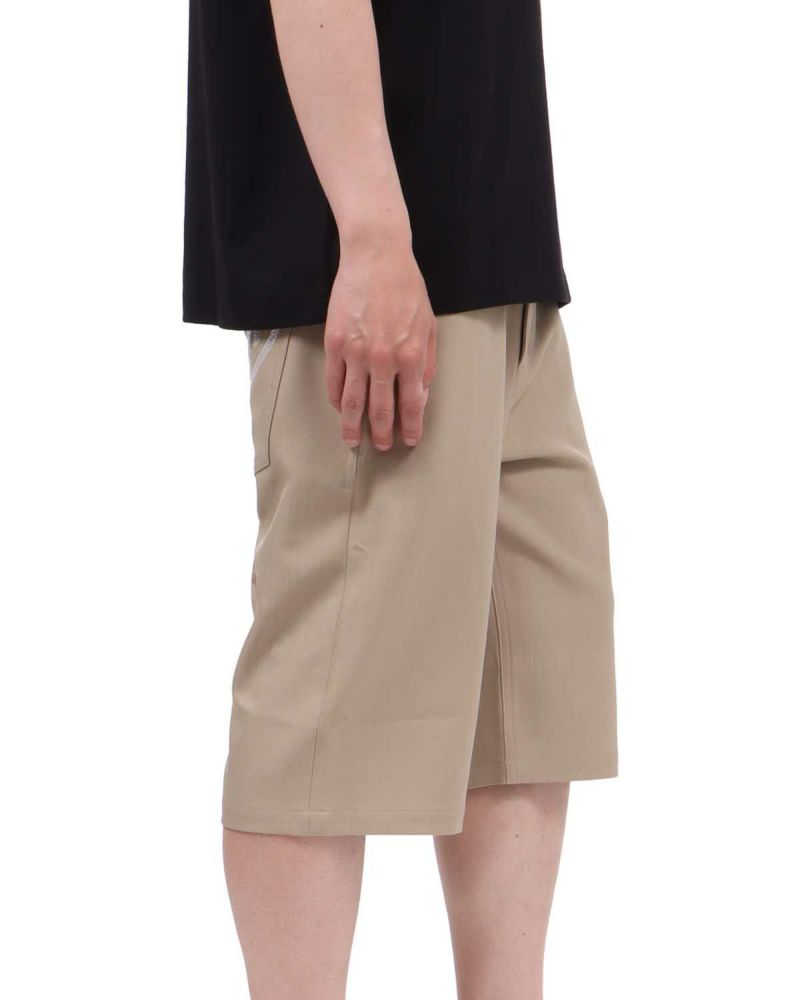 ベージュ：174cm62kg(Mサイズ着用)