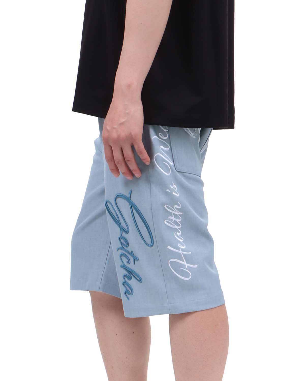 ブルー：174cm62kg(Mサイズ着用)