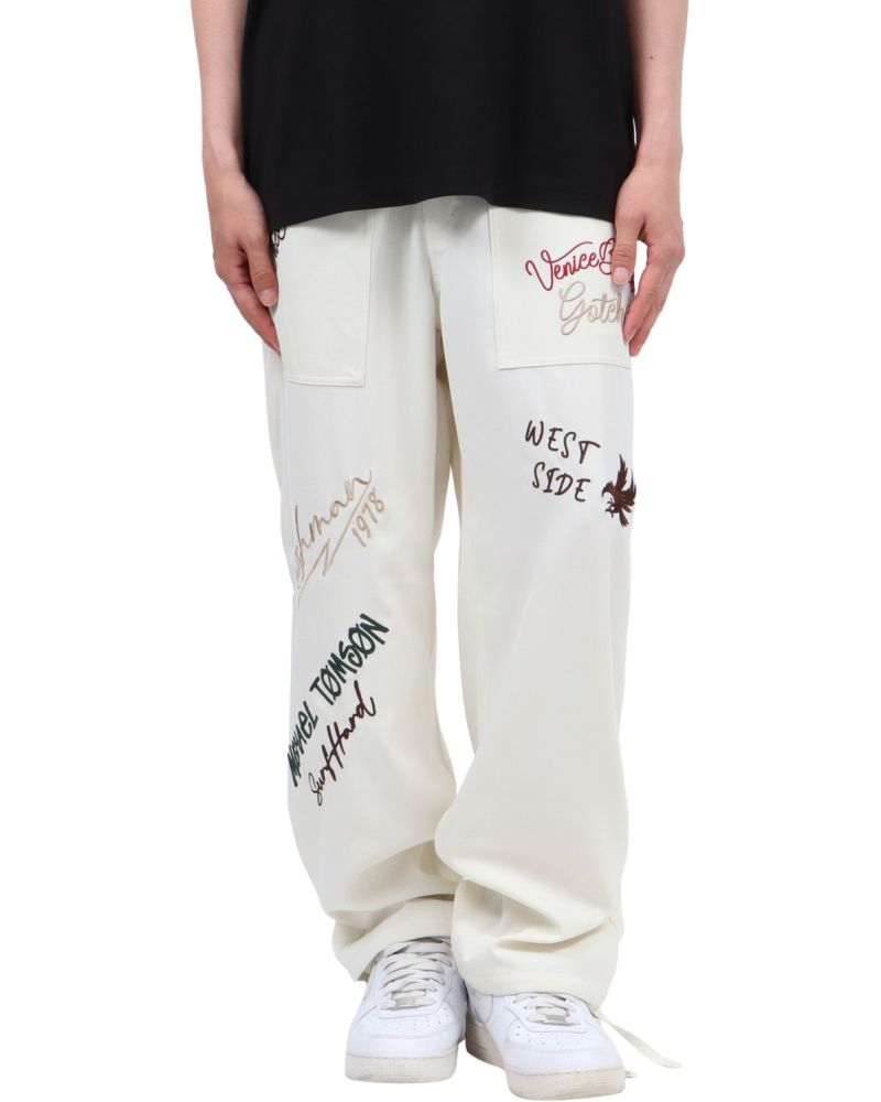 オフホワイト：174cm62kg(Mサイズ着用)