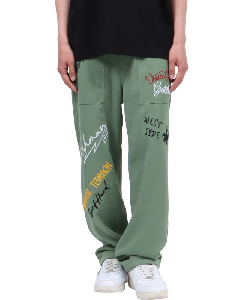 オリーブ：174cm62kg(Mサイズ着用)