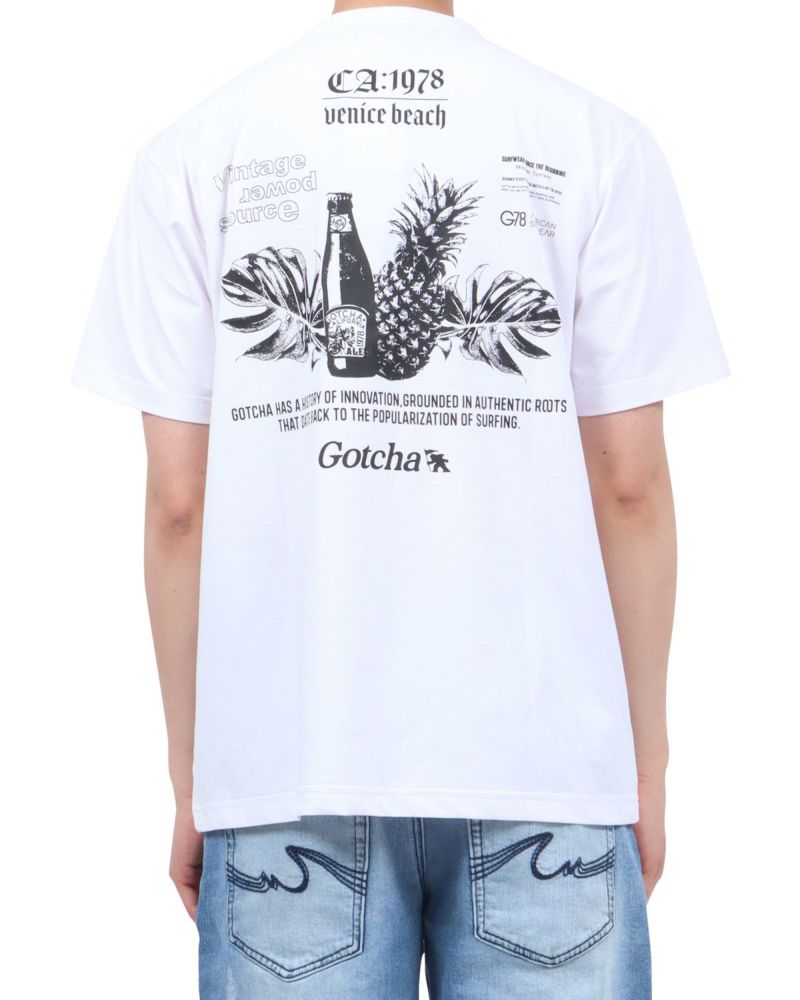 ホワイト：174cm62kg(Lサイズ着用)