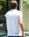 ホワイト：183cm/70kg(Lサイズ着用)