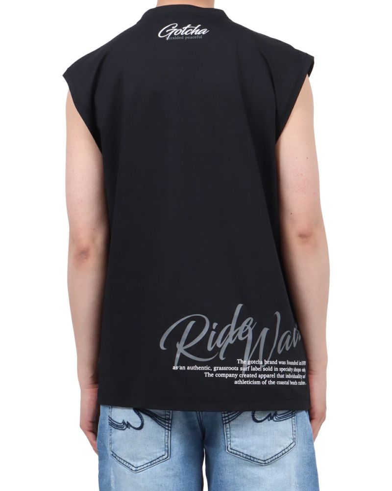 t-cha♡⭐︎ GOTCHA] ハイブリッド バック ポイント アメリカンスリーブ Tシャツ