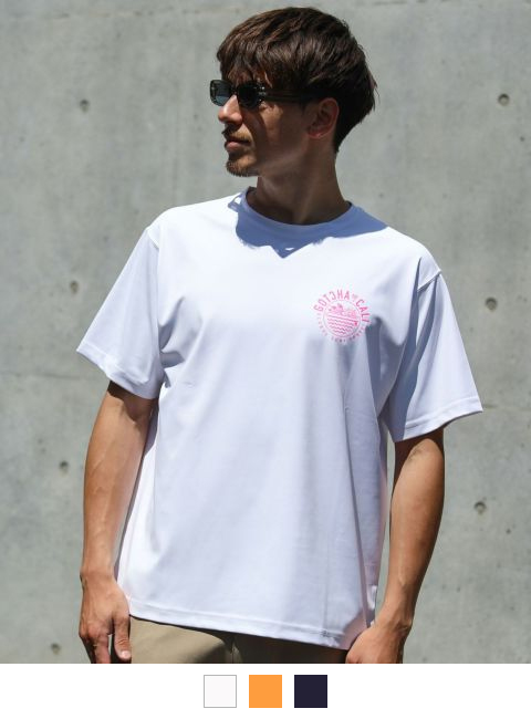 ホワイト：180cm/70kg(Lサイズ着用)