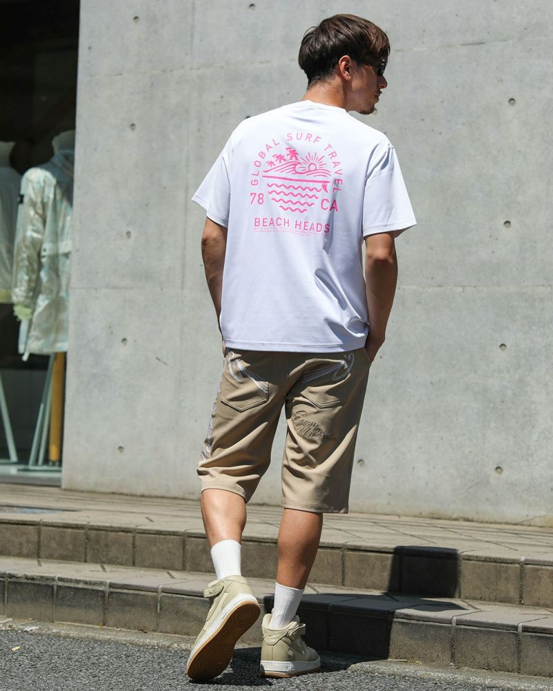 ホワイト：180cm/70kg(Lサイズ着用)