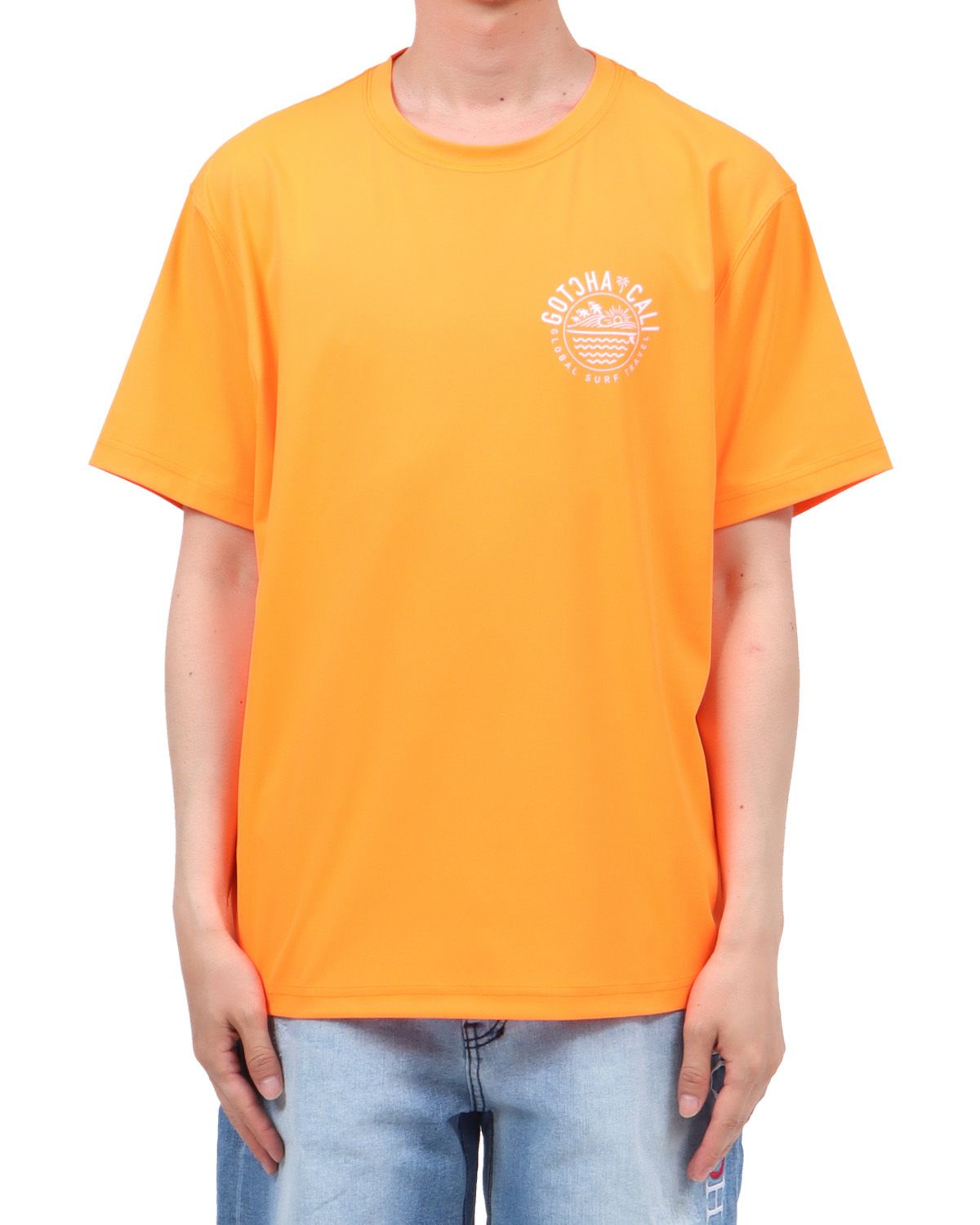 オレンジ：174cm62kg(Lサイズ着用)