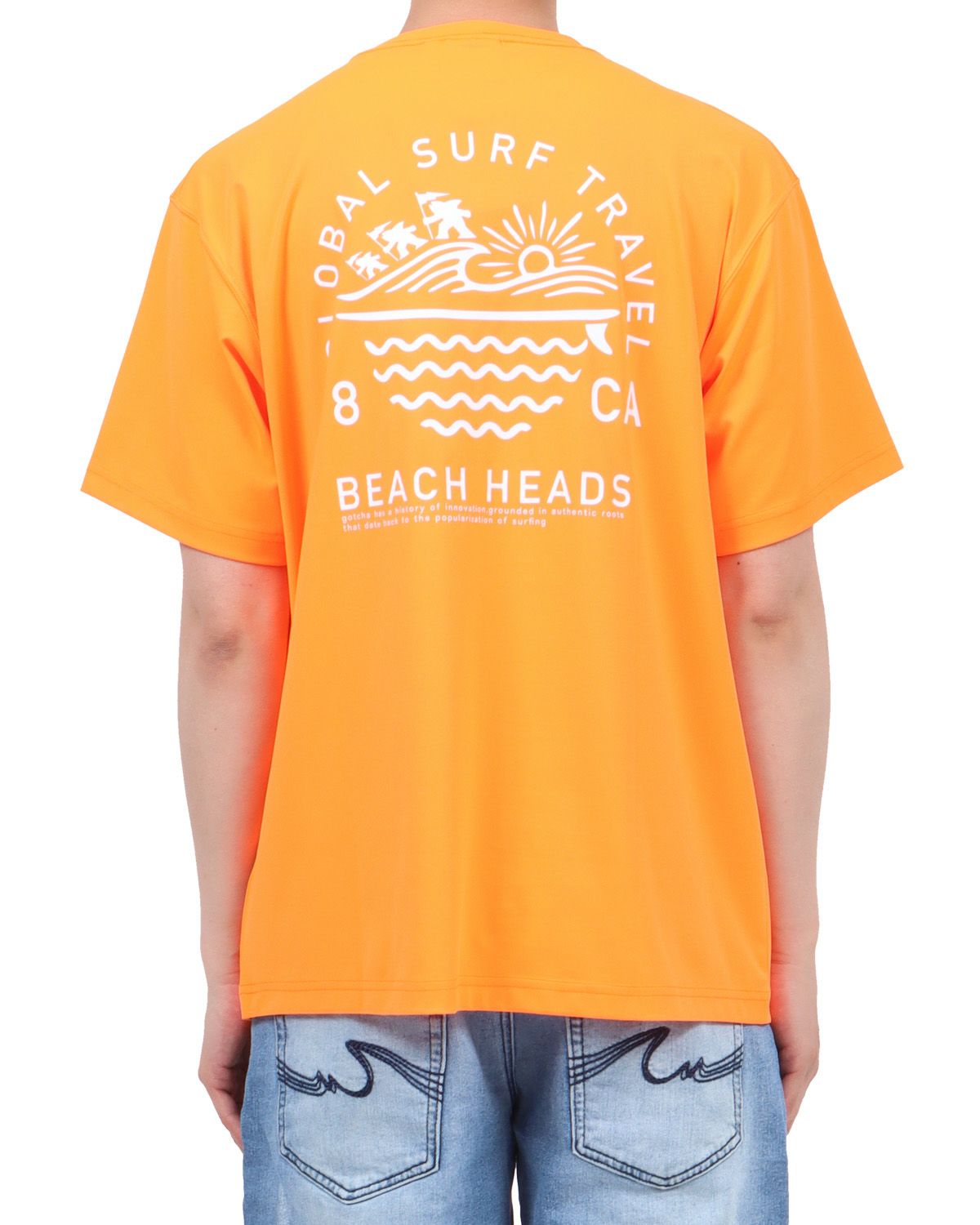 オレンジ：174cm62kg(Lサイズ着用)