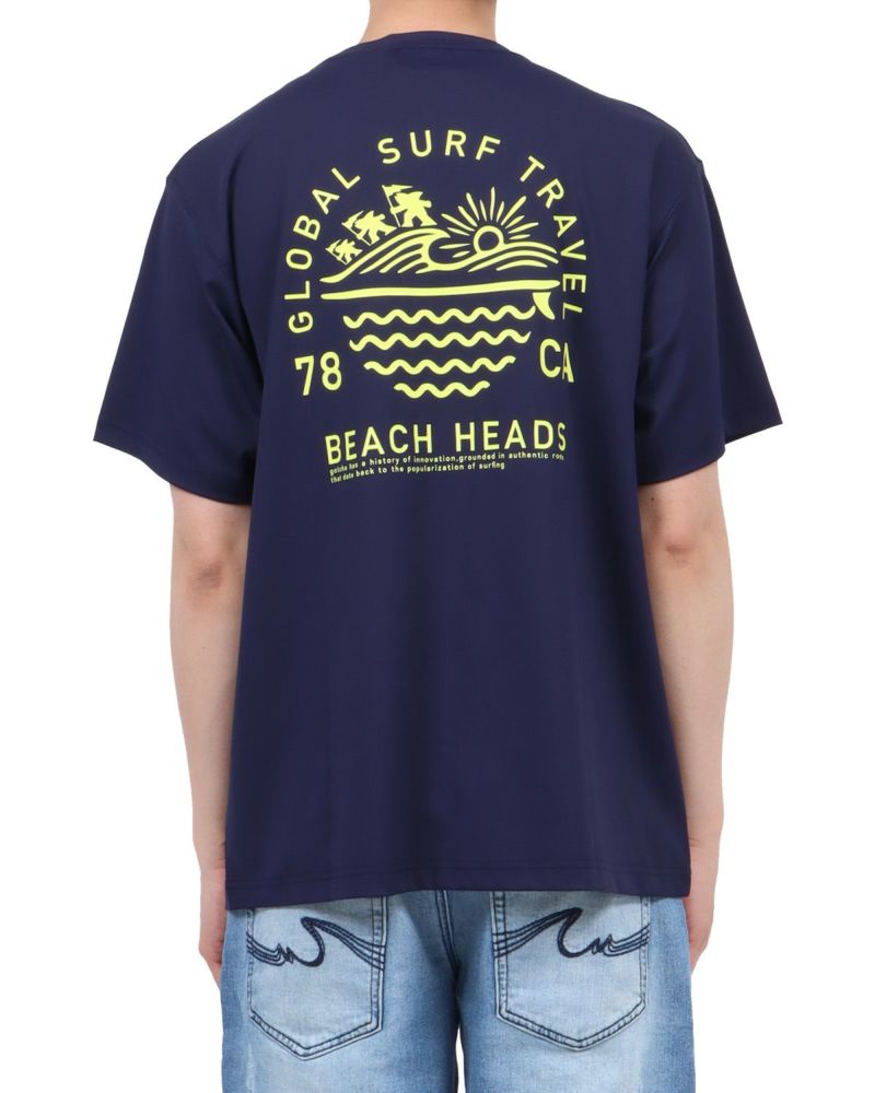 ネイビー：174cm62kg(Lサイズ着用)