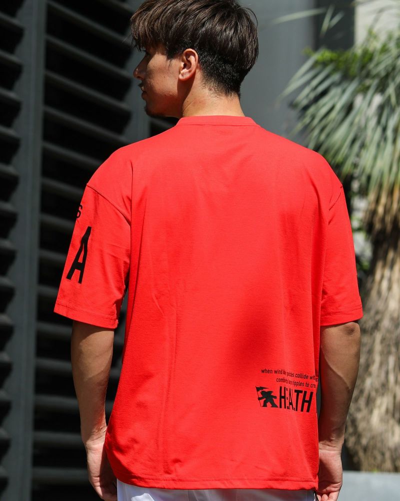 オレンジ：180cm/70kg(Lサイズ着用)