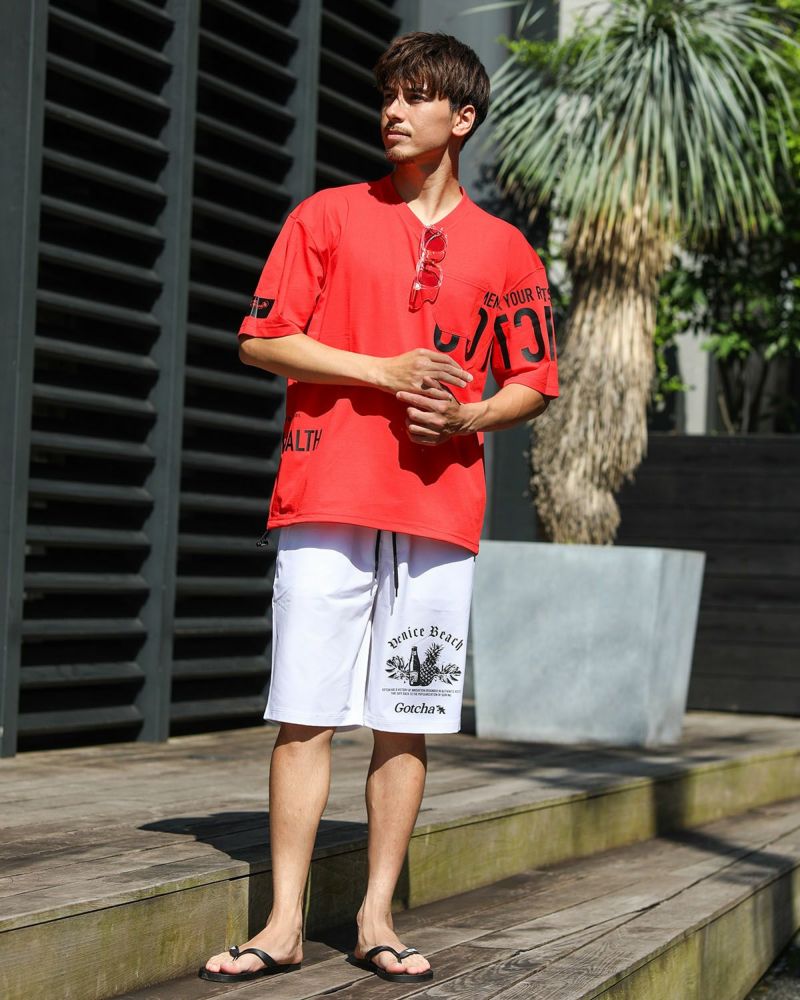 オレンジ：180cm/70kg(Lサイズ着用)