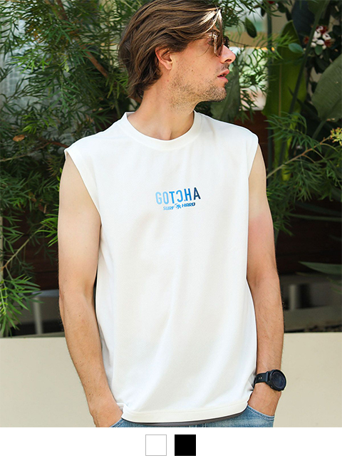 ホワイト：183cm/70kg(Lサイズ着用)