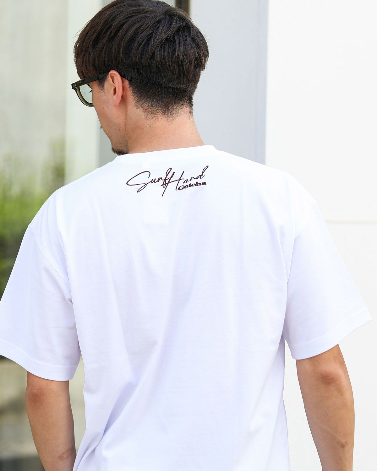 ホワイト：180cm/70kg(Lサイズ着用)