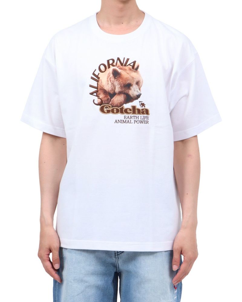 ホワイト：174cm62kg(Lサイズ着用)