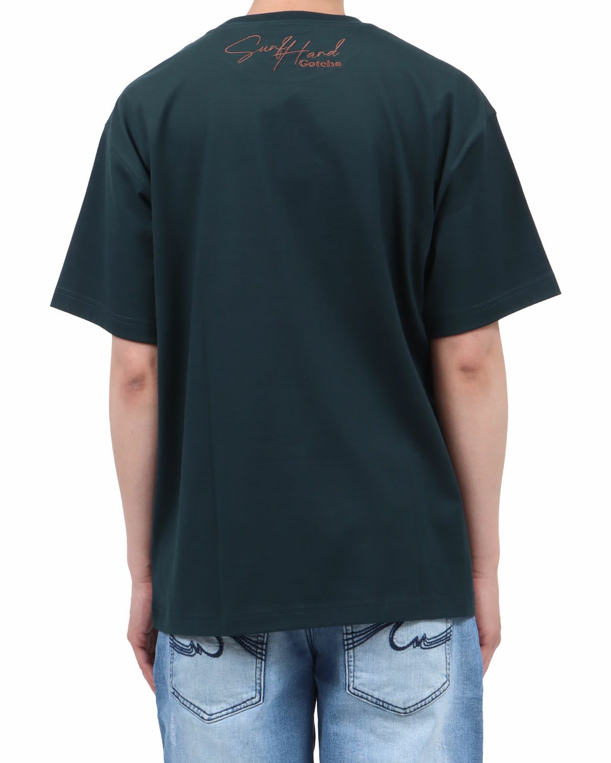 グリーン：174cm62kg(Lサイズ着用)