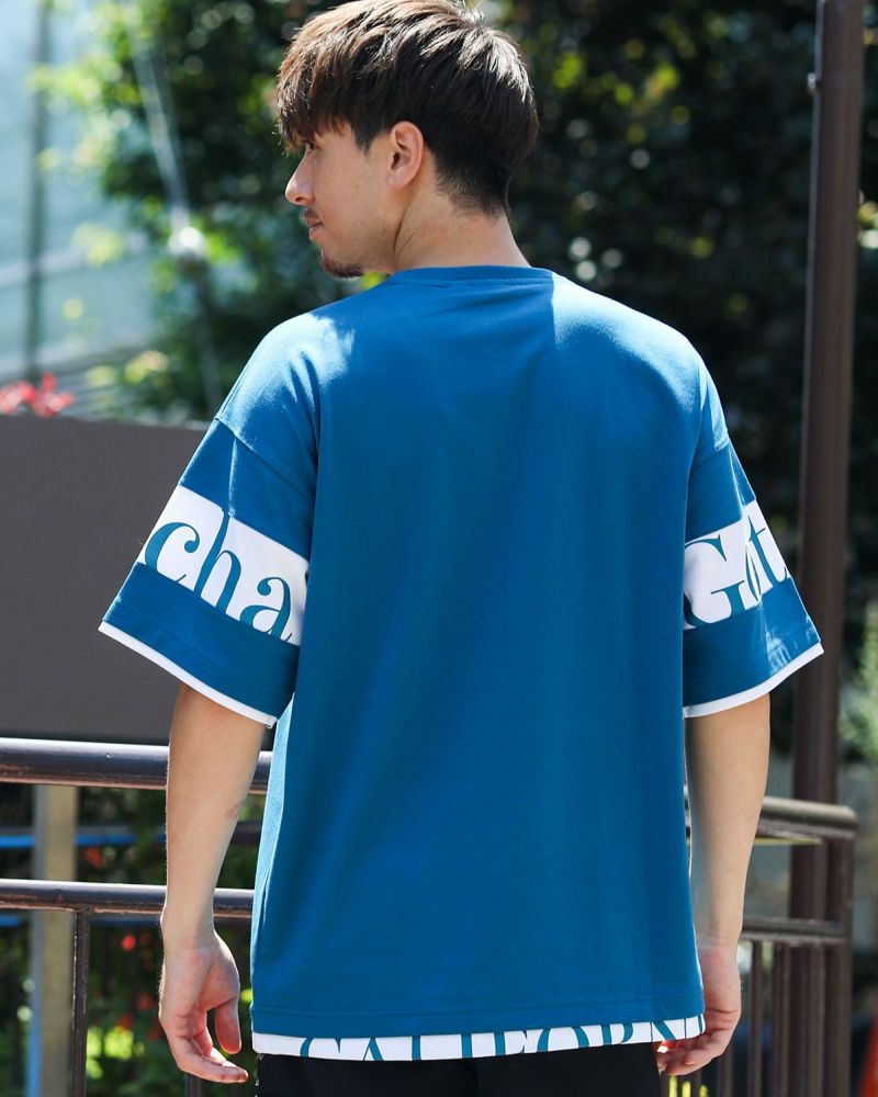 ブルー：180cm/70kg(Lサイズ着用)