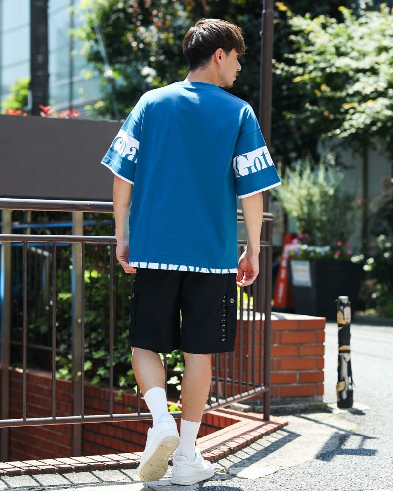 ブルー：180cm/70kg(Lサイズ着用)