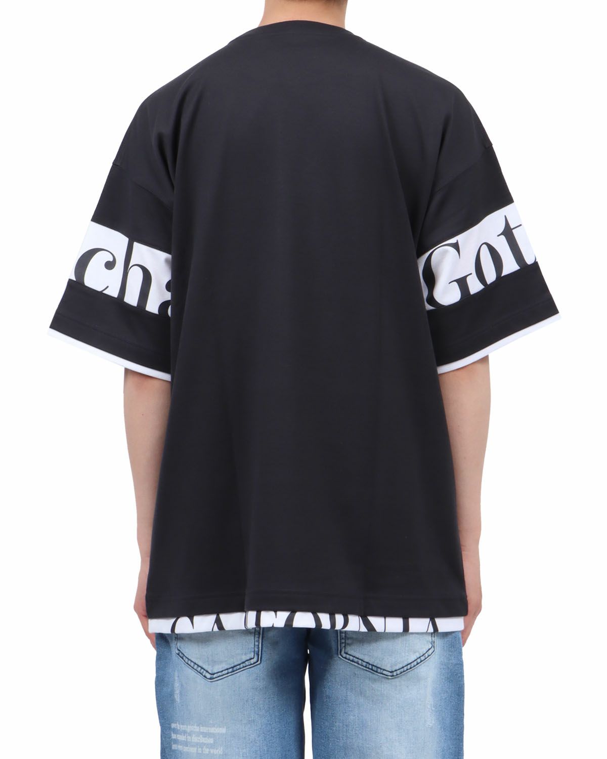 チャコール：174cm62kg(Lサイズ着用)