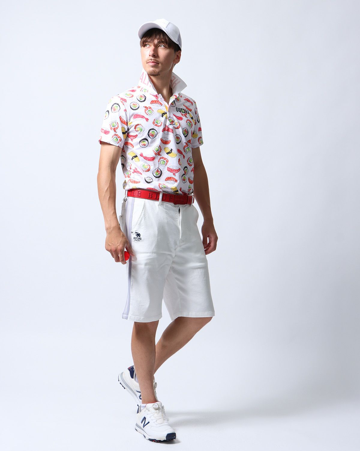 ホワイト：180cm/70kg(Mサイズ着用)