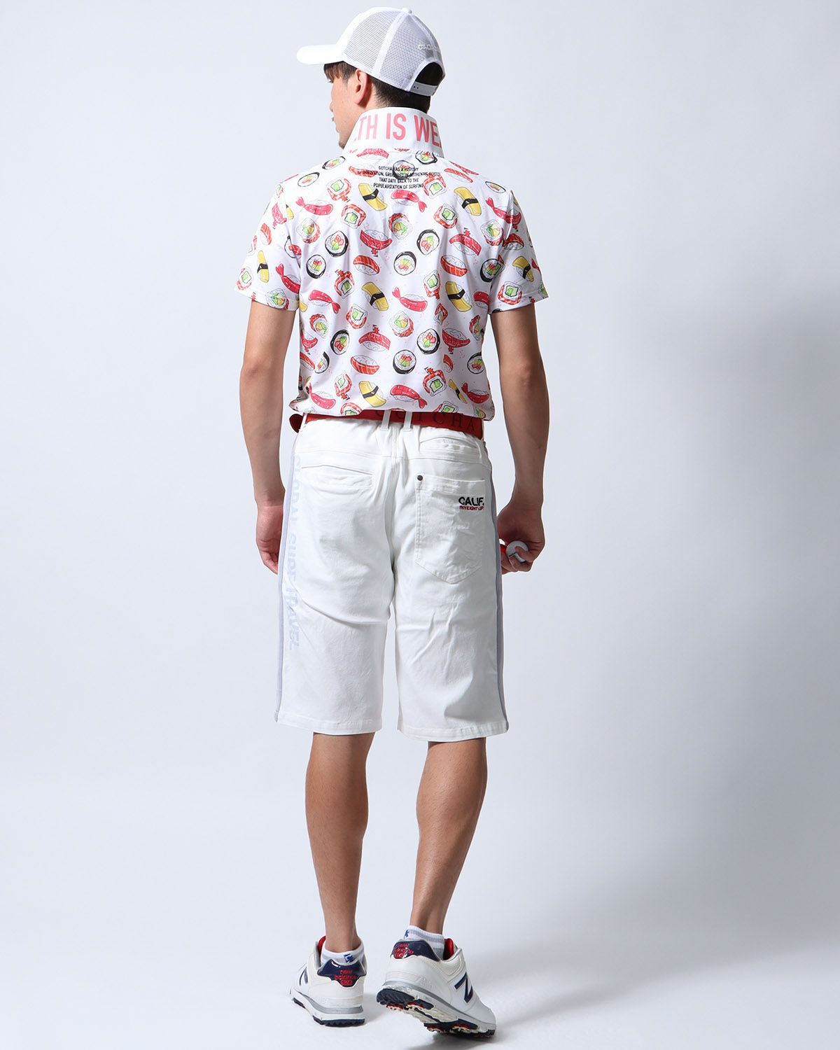 ホワイト：180cm/70kg(Mサイズ着用)