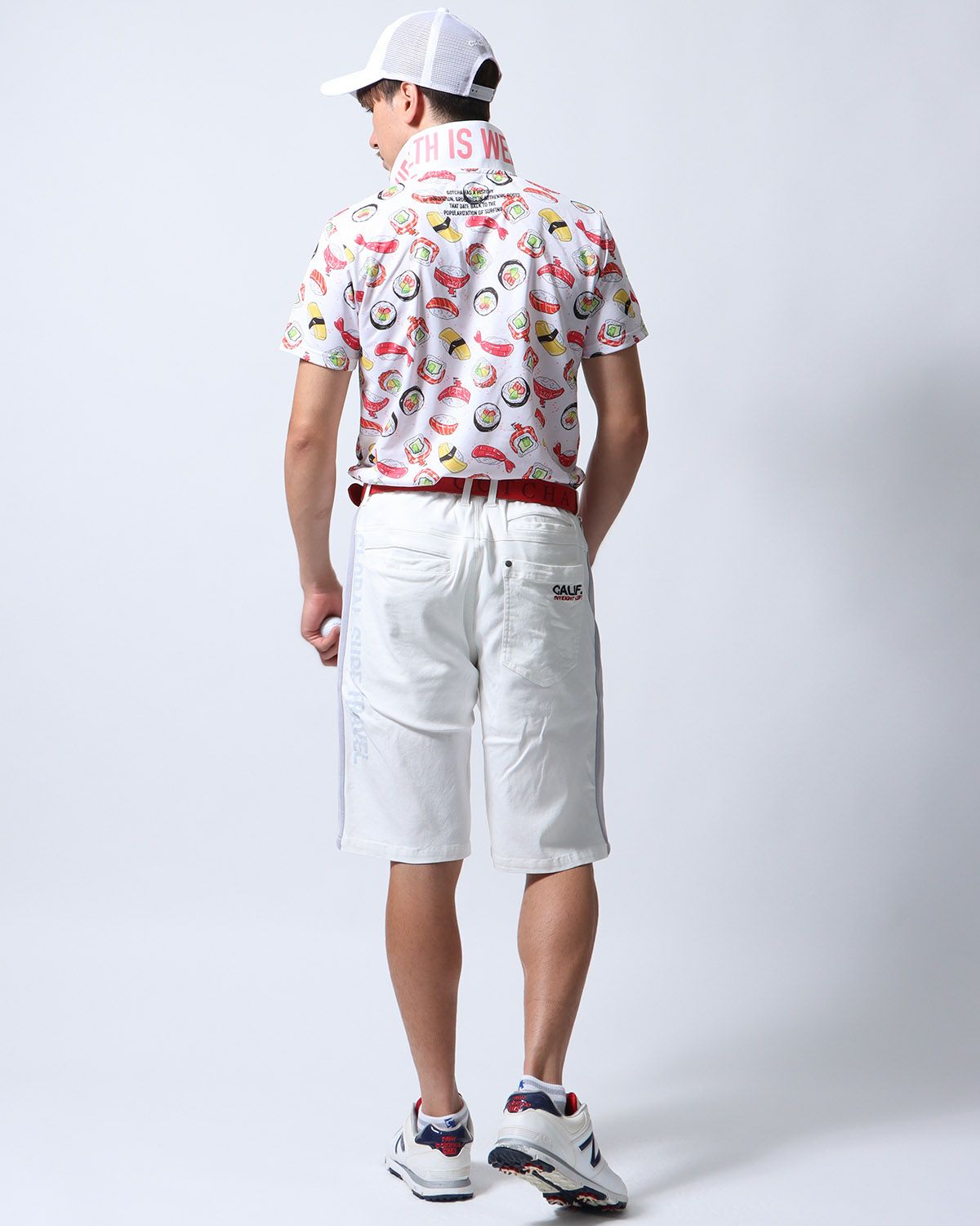 ホワイト：180cm/70kg(Mサイズ着用)