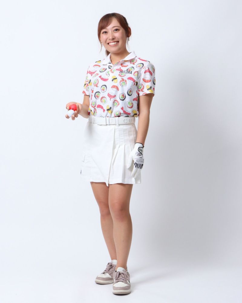 ホワイト：154cm(Sサイズ着用)