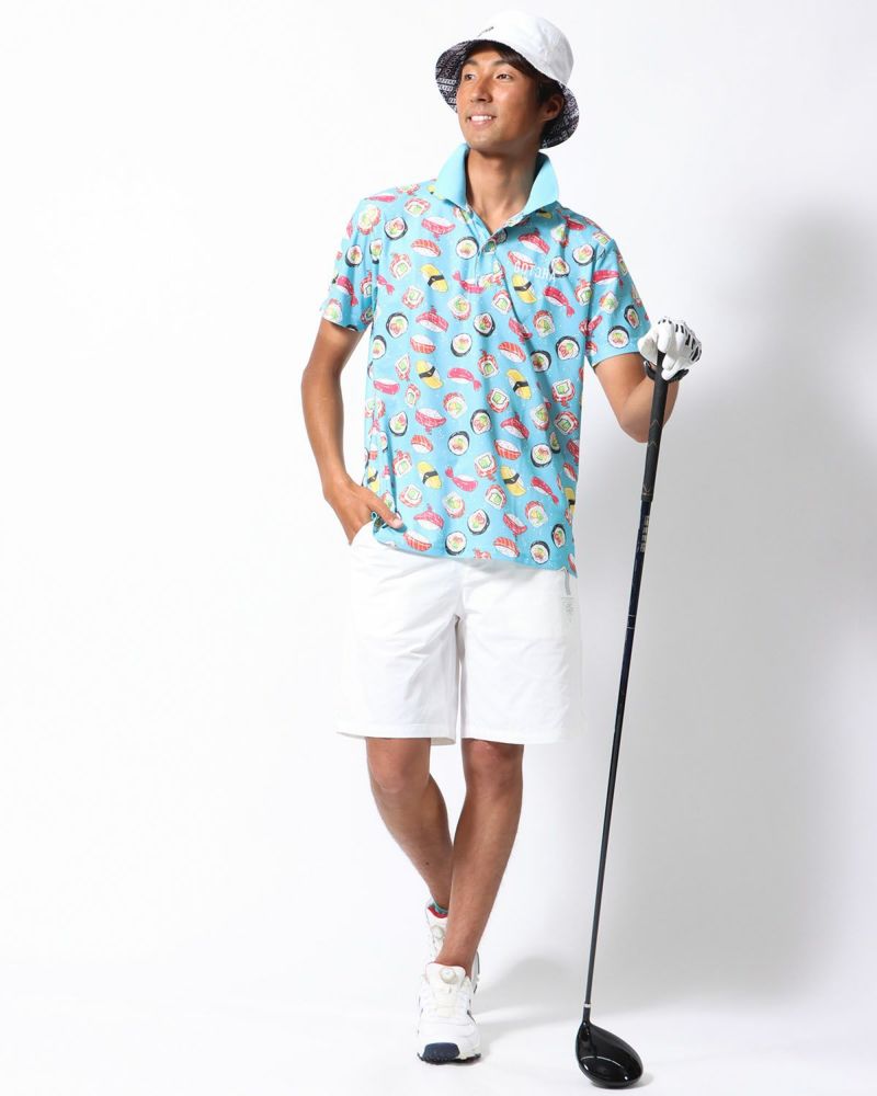 ブルー:178cm68kg(Lサイズ着用)