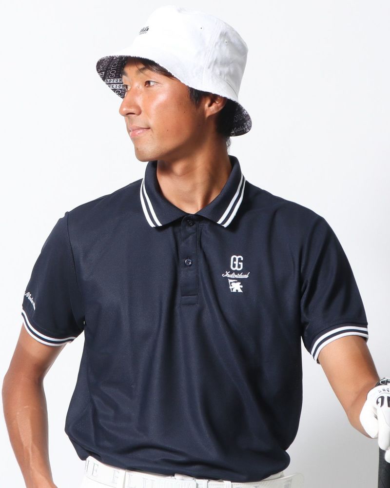 ネイビー:178cm68kg(Lサイズ着用)