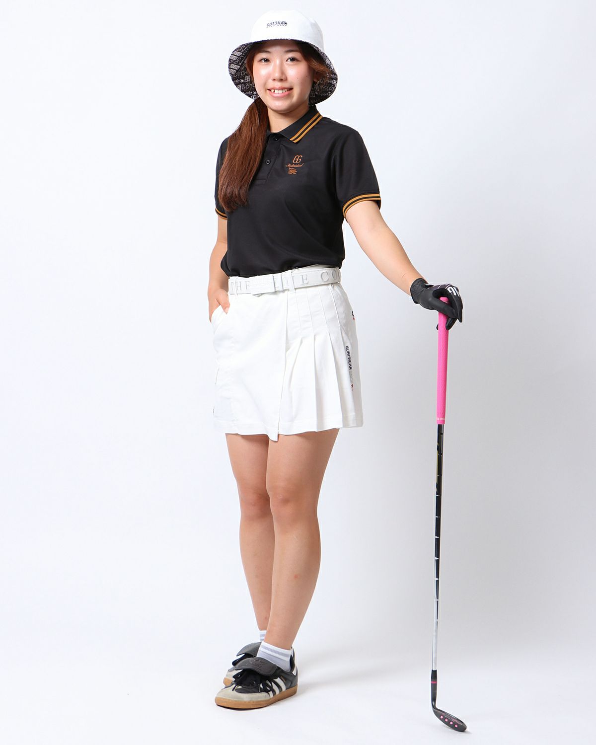 ブラック：157cm(Sサイズ着用)