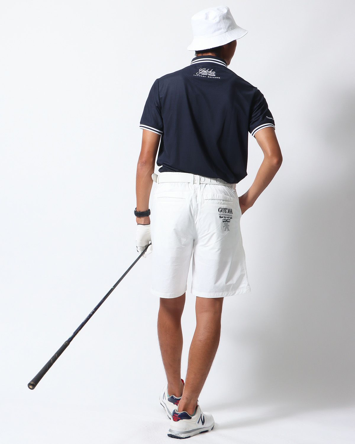 ネイビー:178cm68kg(Lサイズ着用)