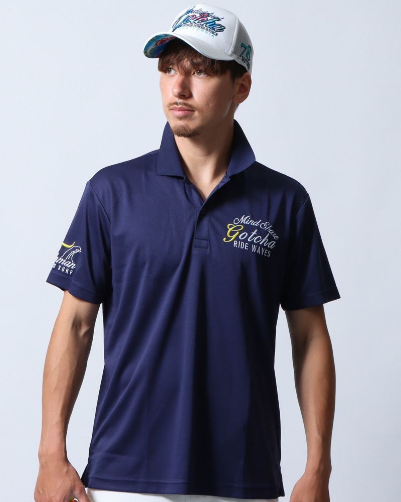 ネイビー：180cm/70kg(Lサイズ着用)