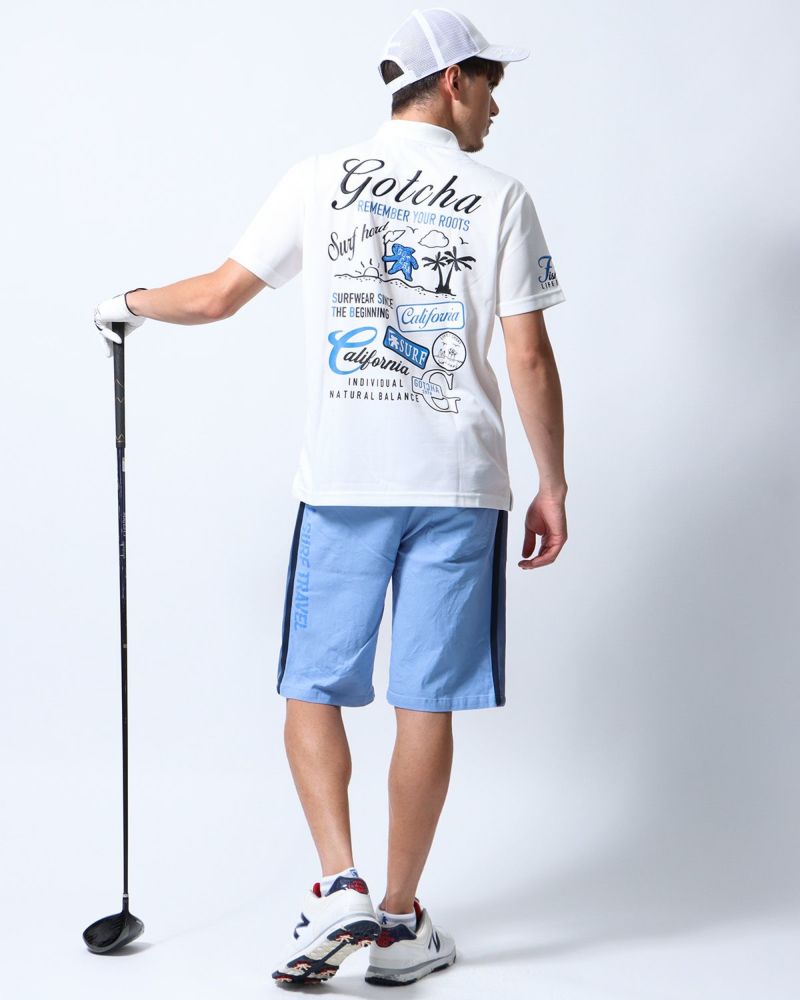 ホワイト：180cm/70kg(Lサイズ着用)