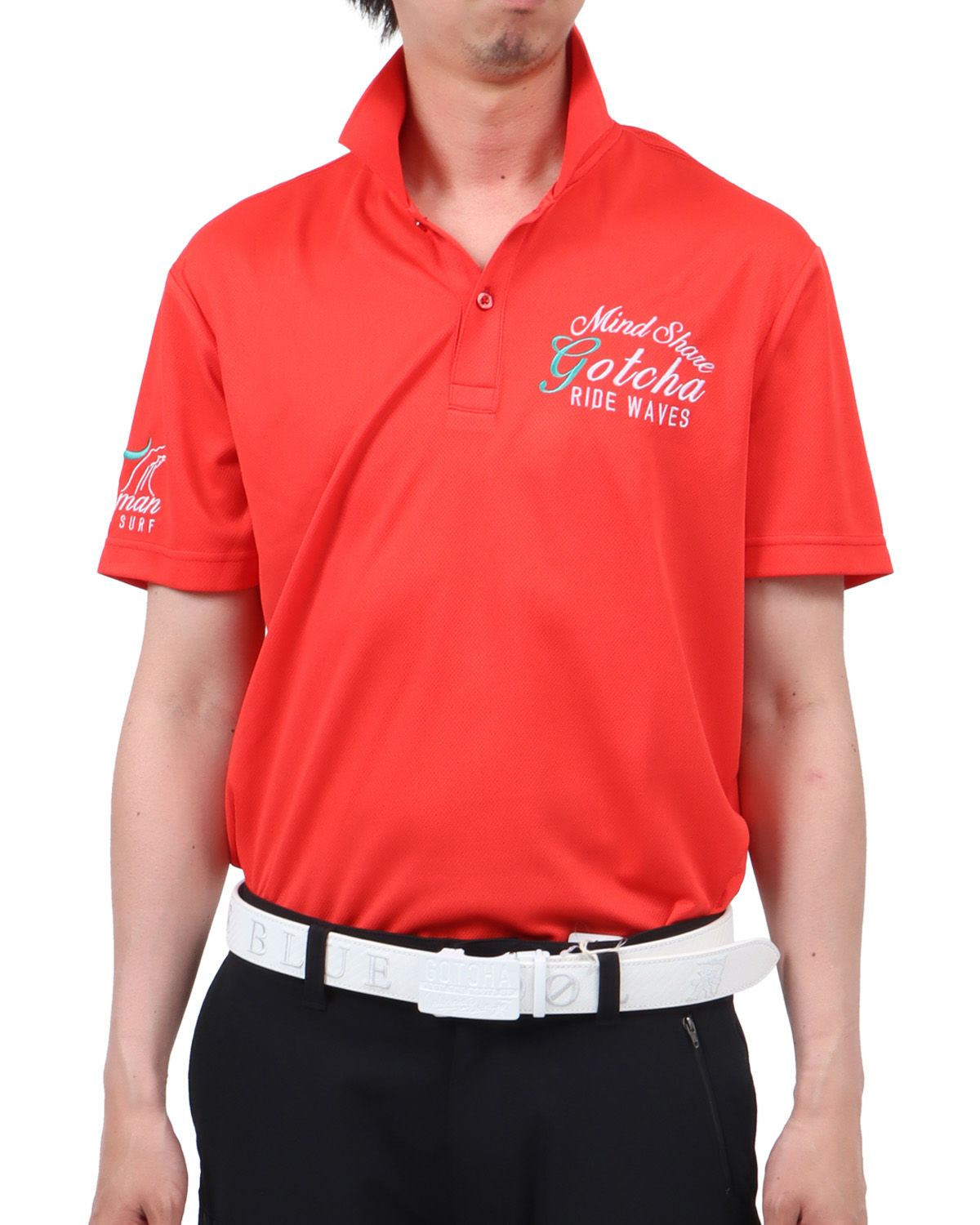 レッド：174cm62kg(Lサイズ着用)